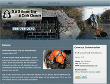 Tablet Screenshot of bandbgreasetrapwarrenmi.com